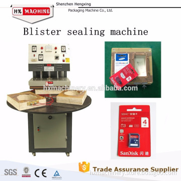 Blister Sealing Machine for USB Pack
